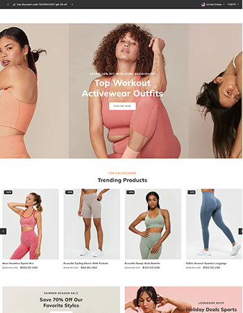 运动休闲服饰及多品类时尚单品