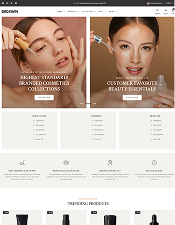 各类美妆护肤产品，像粉底液、遮瑕膏、乳液、精华