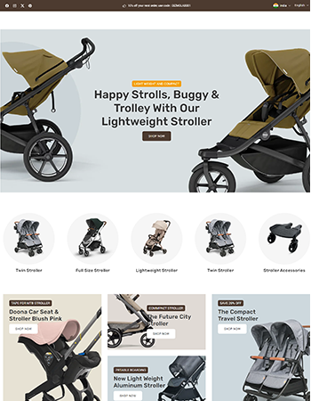 婴儿推车及相关配件