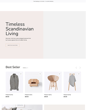 纳维亚风格的家居及相关产品