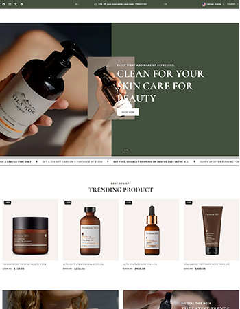 皮肤和头发护理化妆品