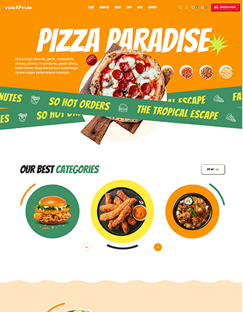 披萨以及汉堡、炸鸡等快餐食品