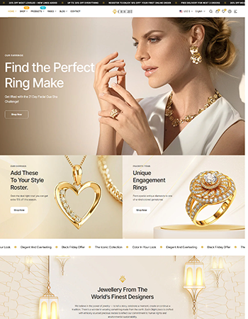 黄金首饰戒指项链耳钉