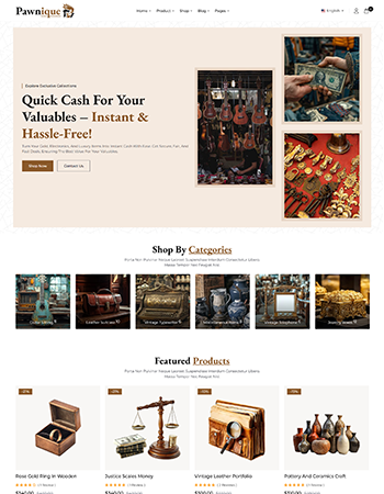 典当行贵重物品