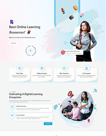 在线教育、课程资源、分类学习、专家授课、学员评价、教育资讯