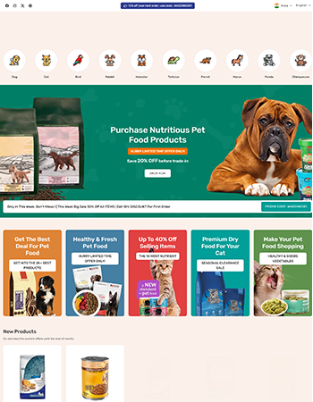 销售宠物食品、宠物零食、宠物用品等