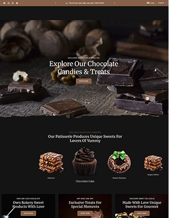 巧克力及各类糖果甜点