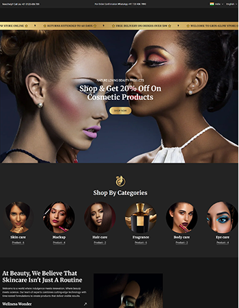 各类美妆护肤产品