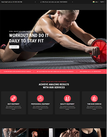 健身服务与器材