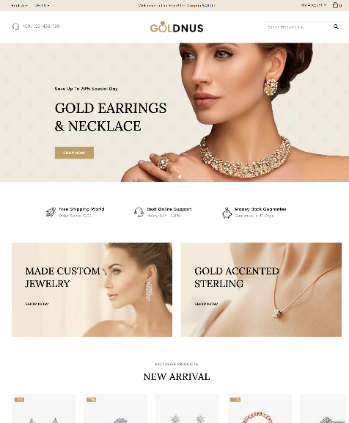 珠宝首饰耳钉项链