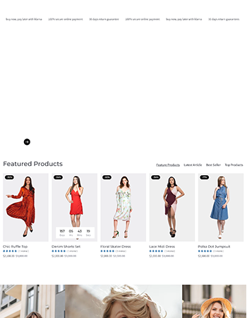 各类女式连衣裙