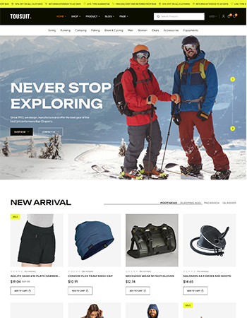 户外探险相关用品