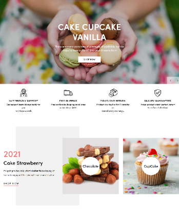 甜品蛋糕马卡龙