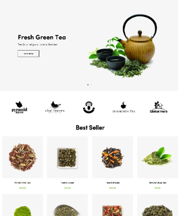 茶店、有机商店