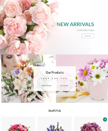 花卉植物、花店