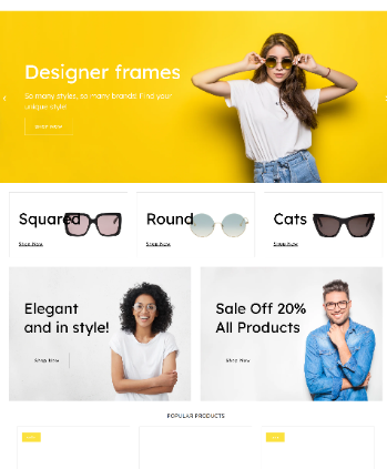 太阳镜、眼镜产品