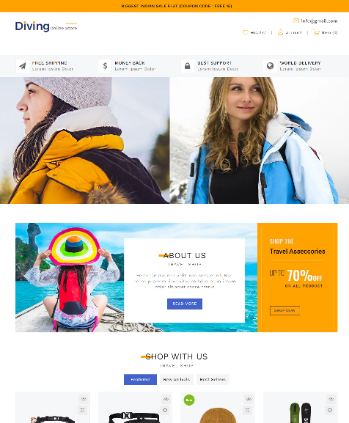 潜水、户外旅行配件