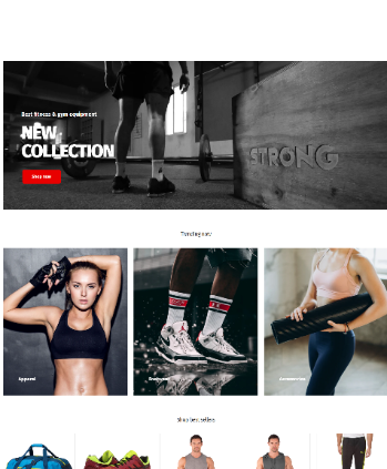 各类健身补剂售卖