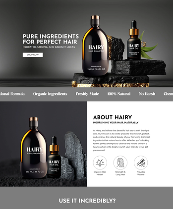 天然护发产品售卖