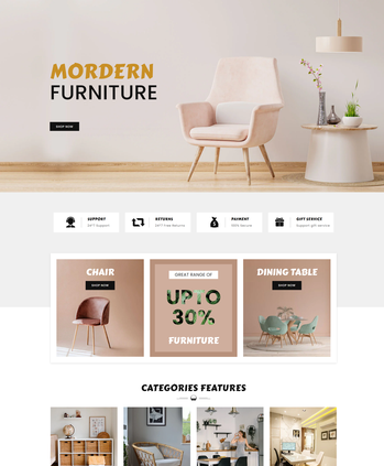 现代风格家具售卖