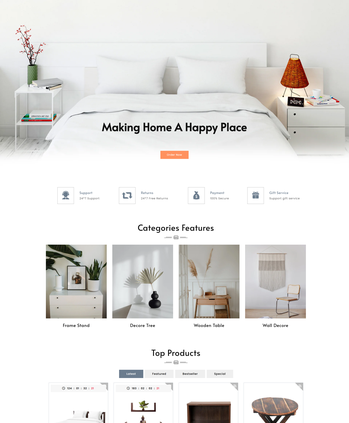 家居装饰相关物品售卖