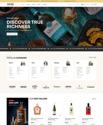 酒水等饮品售卖