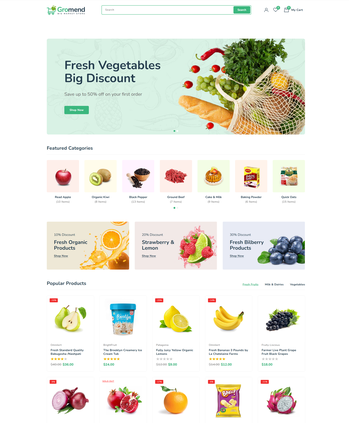 新鲜蔬果等食品售卖