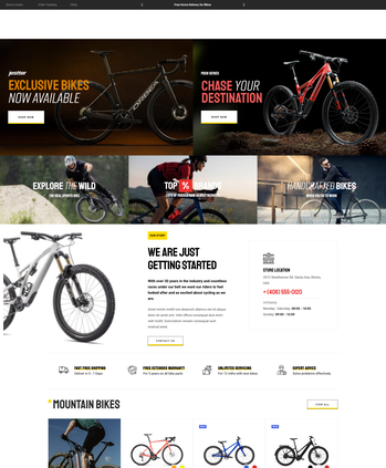 各类自行车售卖