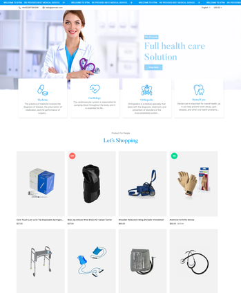 医疗健康相关产品售卖