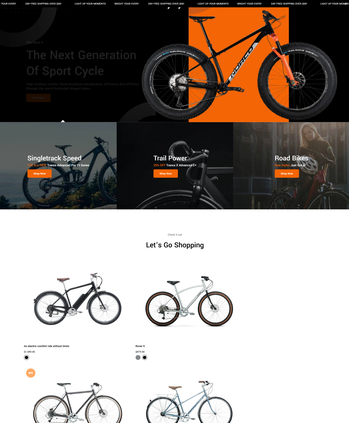 各类运动自行车售卖