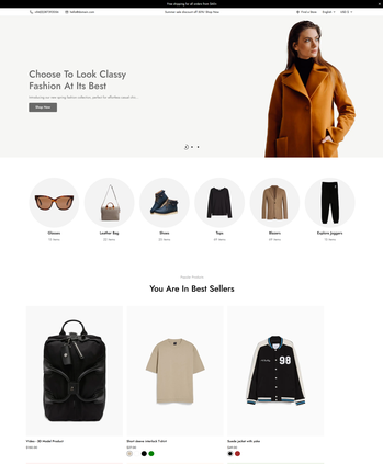 时尚服饰及配饰售卖