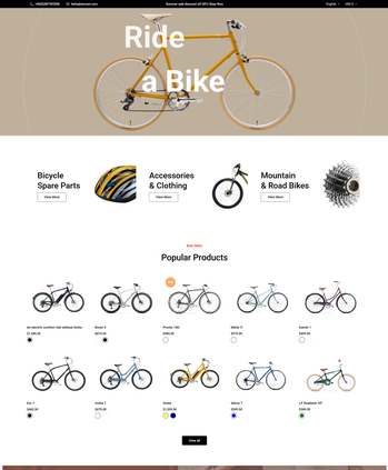 各类自行车售卖