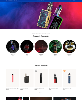 电子烟及相关产品售卖