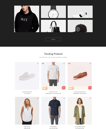 时尚服饰及配饰售卖