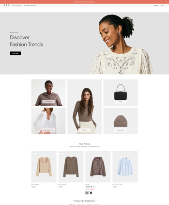 时尚服饰及配饰售卖