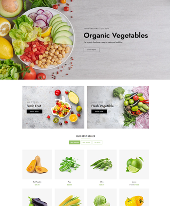 各类有机蔬菜售卖