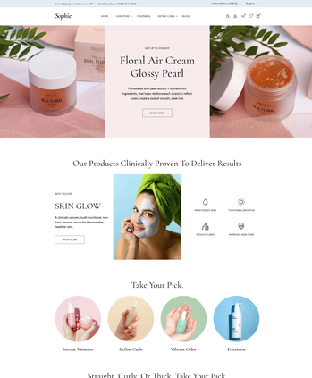 护肤美妆产品售卖