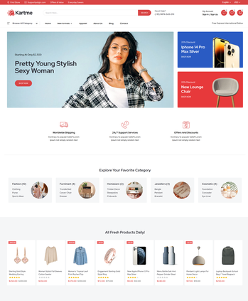 服装、手表、电子数码