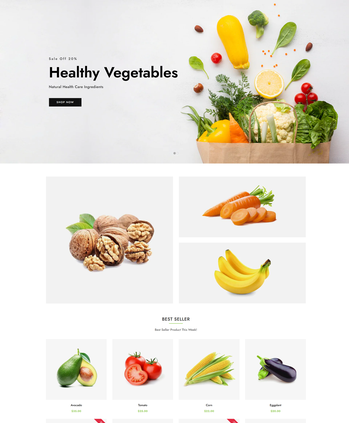 健康蔬菜及坚果