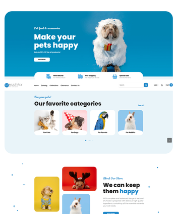 宠物狗相关用品售卖