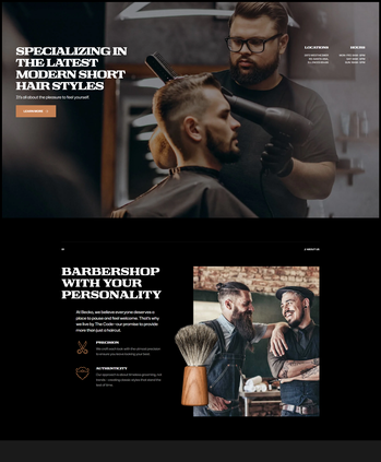 男士短发造型服务